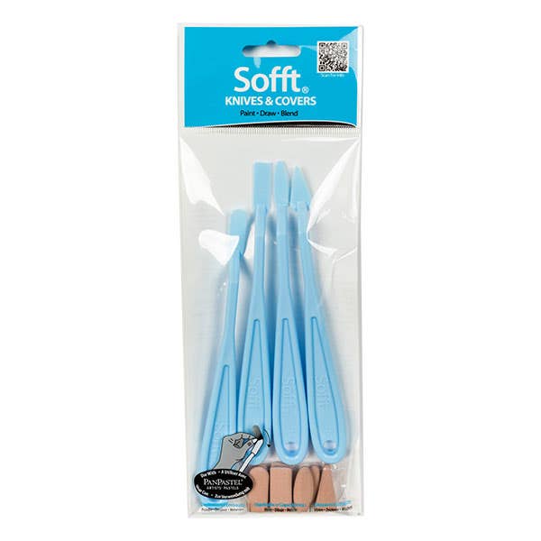 PanPastel Sofft Knife & Covers Set