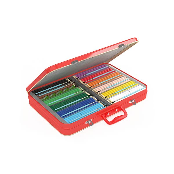 Faber-Castell Red Range Watercolour Pencil Suitcase Tin