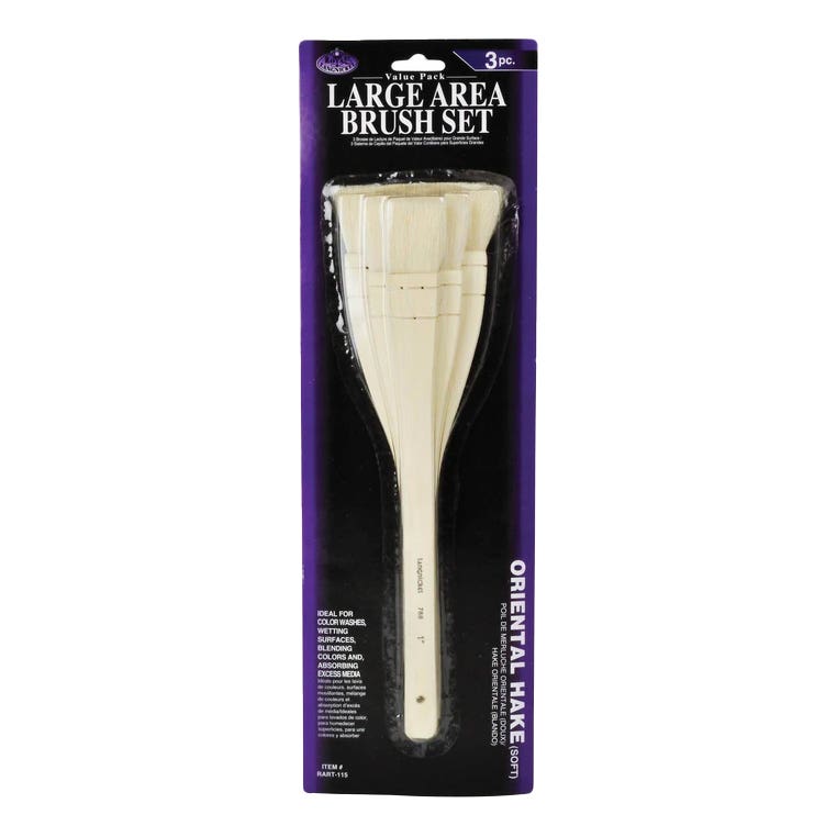 Royal Langnickel Oriental Hake Brush Set 3