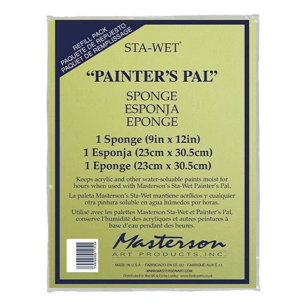 Masterson STA-Wet Painters Pal Palette Sponge Refill