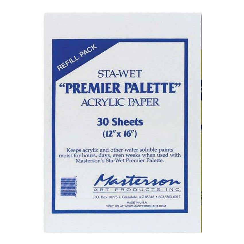 Masterson STA-Wet Premier Palette Paper Refill Pack
