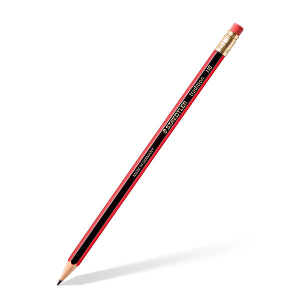 STAEDTLER Tradition Pencil with Eraser Tip