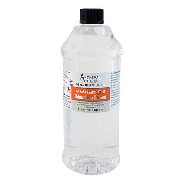 Archival Odourless Fast Evaporating Solvents