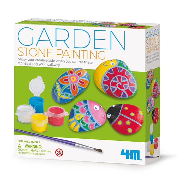 4M Little Craft Garden Stone Painting Kit