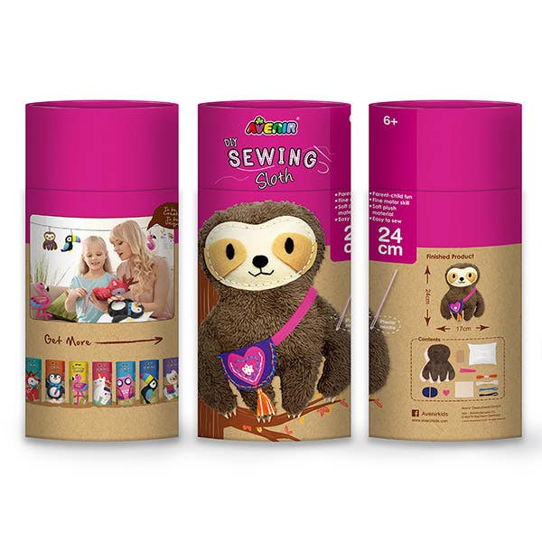Avenir DIY Sewing Sloth Kit