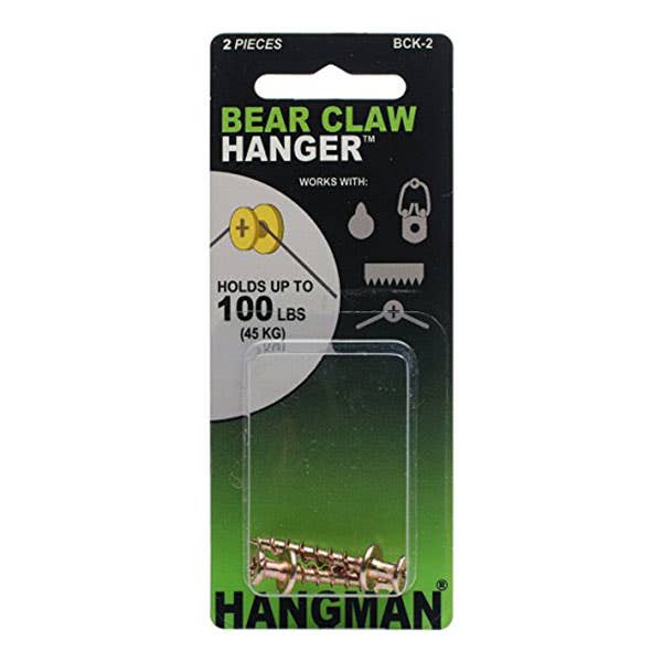Hangman Gold Double Headed Bearclaw Hanger Packs