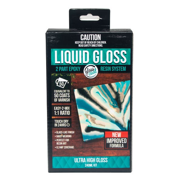 Glass Coat Liquid Gloss Resin Packs