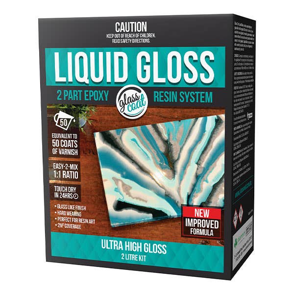 Glass Coat Liquid Gloss Resin Packs