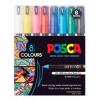 Posca Marker Extra Fine (PC-1MR) Sets of 8