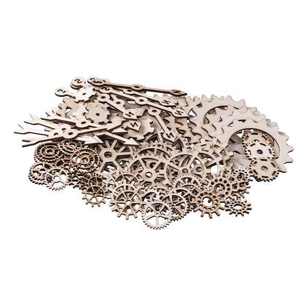 Wooden Gears & Cogs Assorted Pack