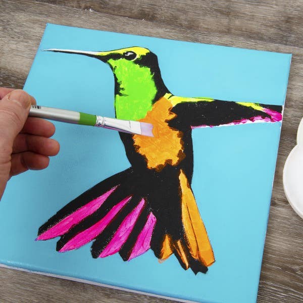 Micador Acrylic Fluorescent Paint Set