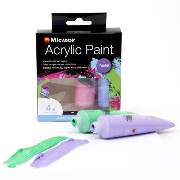 Micador Acrylic Pastel Paint Set