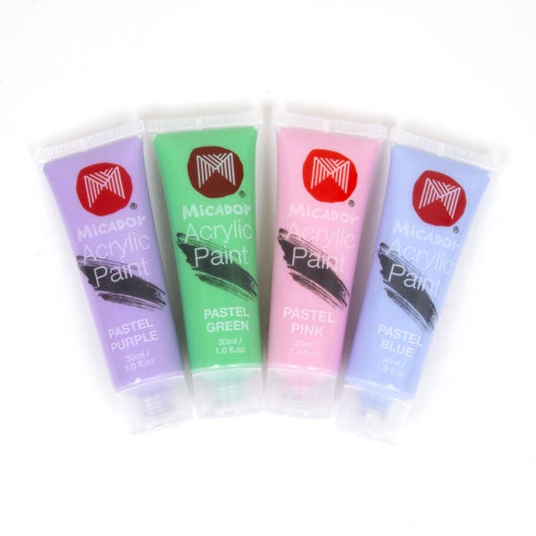 Micador Acrylic Pastel Paint Set
