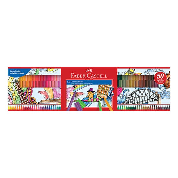 Faber-Castell Connector Pen Set 50