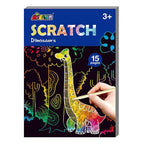 Avenir Mini Dinosaur Scratch Book