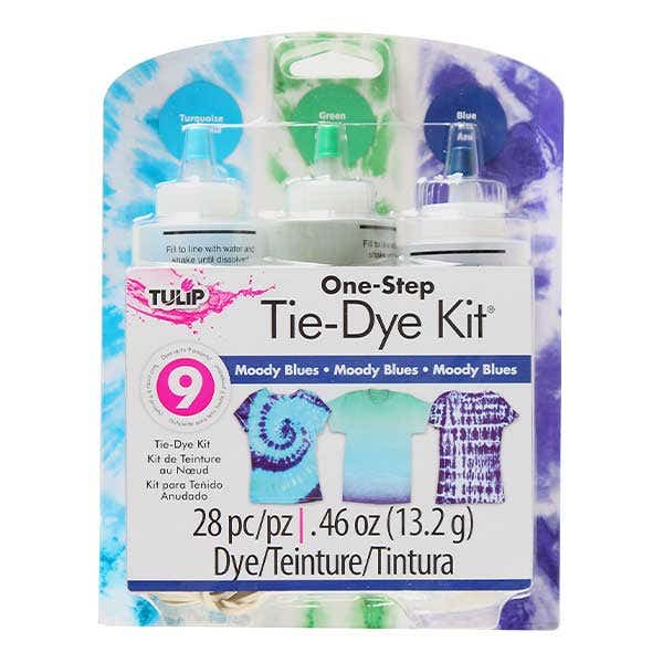 Tulip One Step 3 Colour Tie Dye Moody Blues Kit