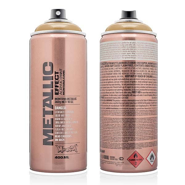 Montana Metallic Spray Paints 400ml