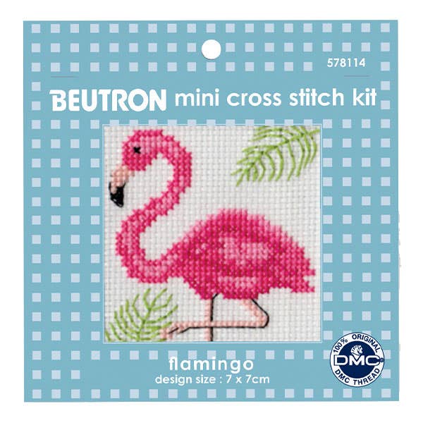 Beutron Flamingo Cross Stitch Kit