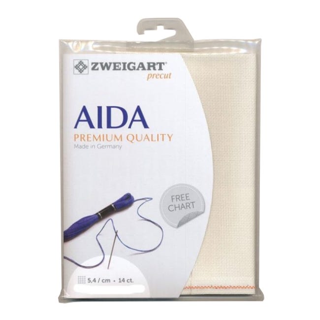 Zweigart Aida Pre-cut 14 Count Cloth