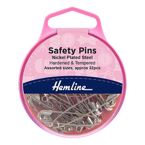Hemline Assorted Safety Pins