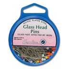 Hemline Glass Pin Head Pack