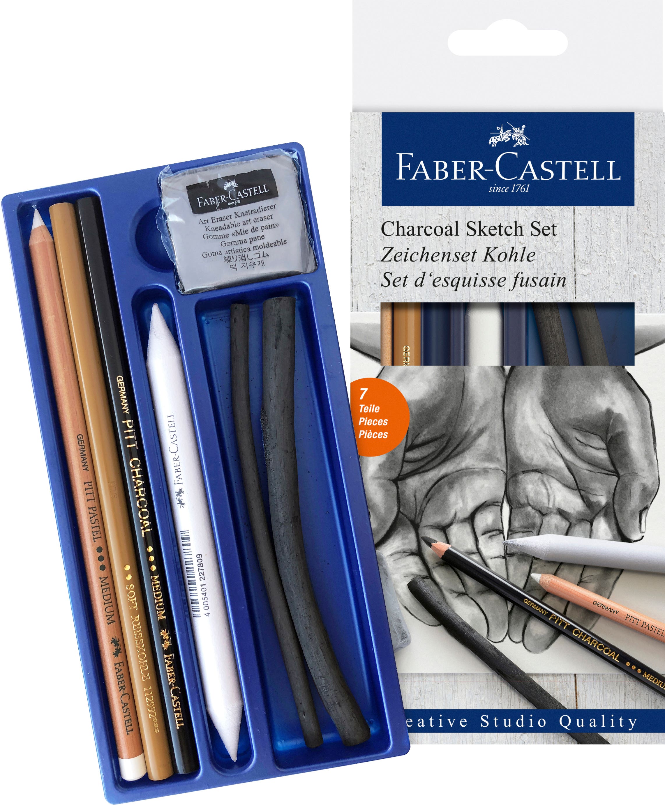 Faber-Castell Creative Studio Charcoal Sketching Set