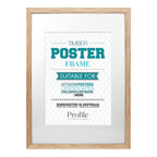 Profile Raw Timber Poster Frame A3/A4