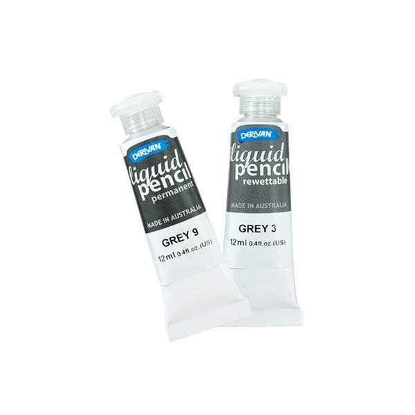 Derivan Liquid Pencil Rewettable Set