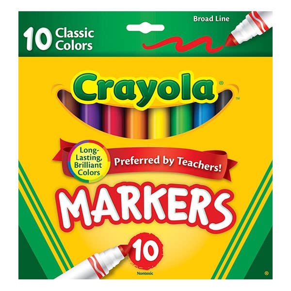 Crayola Broadline Jumbo Marker Pack