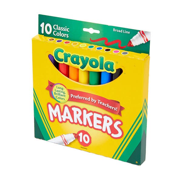 Crayola Broadline Jumbo Marker Pack