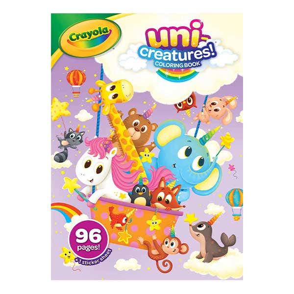 Crayola Uni Creatures Colouring Book