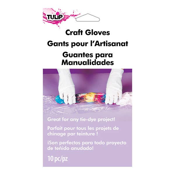 Tulip Craft Latex Gloves Pack 10