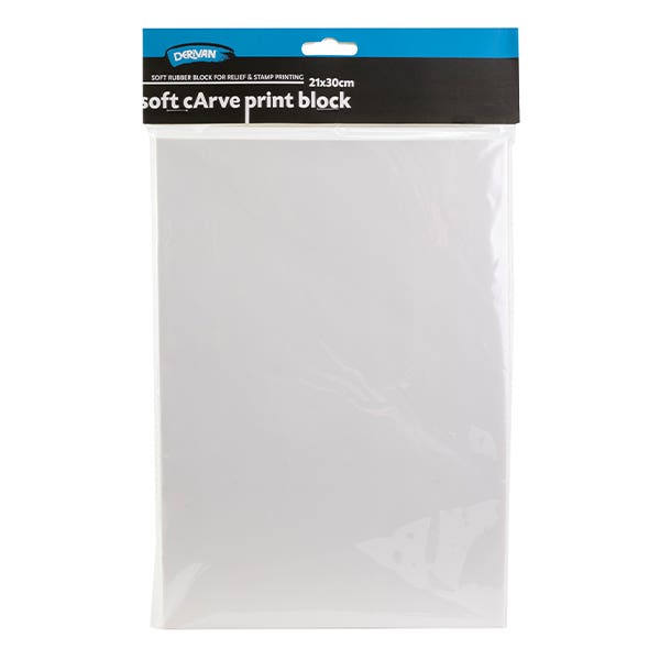 Derivan Soft Carve Print Block