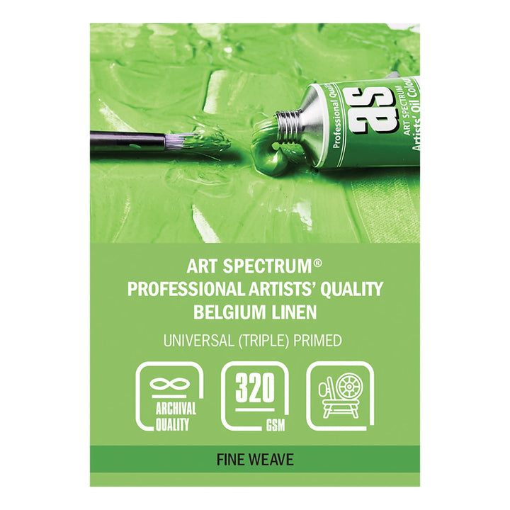 Art Spectrum Belgium Universal Triple Primed Linen Canvas on the Roll