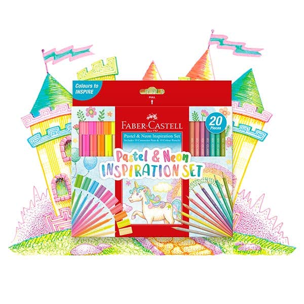 Faber-Castell Pastel & Neon Inspiration Set