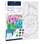 Faber-Castell Watercolour Paint By Numbers (Succulents)