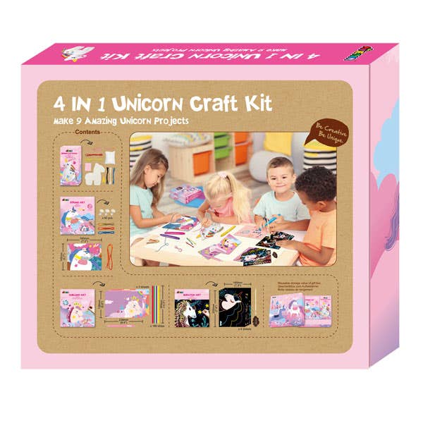 Avenir 4 in 1 Unicorn Craft Kit