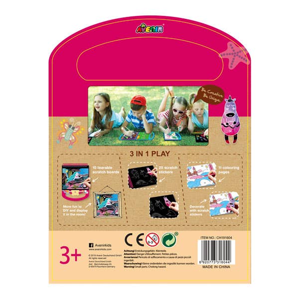 Avenir Scratch Book Travel to the Magical World
