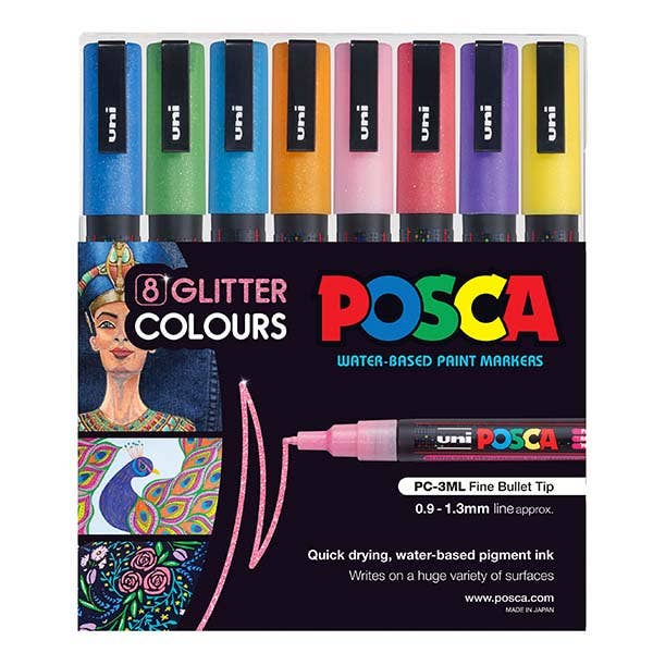Posca Marker Fine (PC-3M) Sets of 8