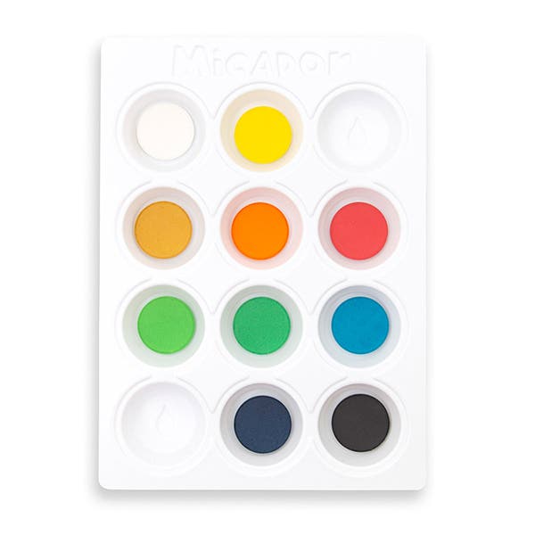 Micador Tempera Disc Painting Set