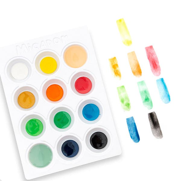 Micador Tempera Disc Painting Set