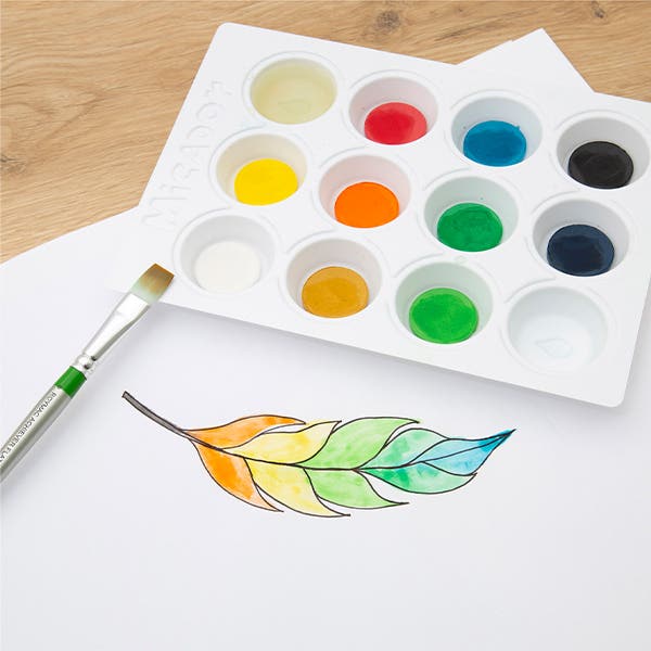 Micador Tempera Disc Painting Set