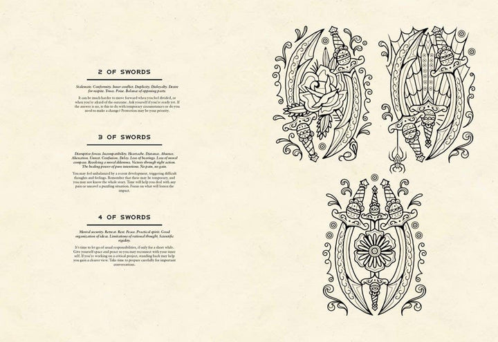 The Tarot Colouring Book