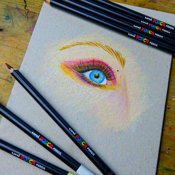 Posca Colour Pencil Set