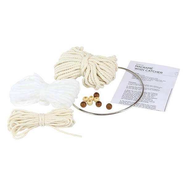 Birch Macrame Wish Catcher Kit