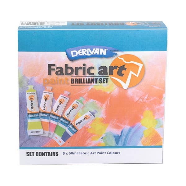 Derivan Fabric Art Paint Sets