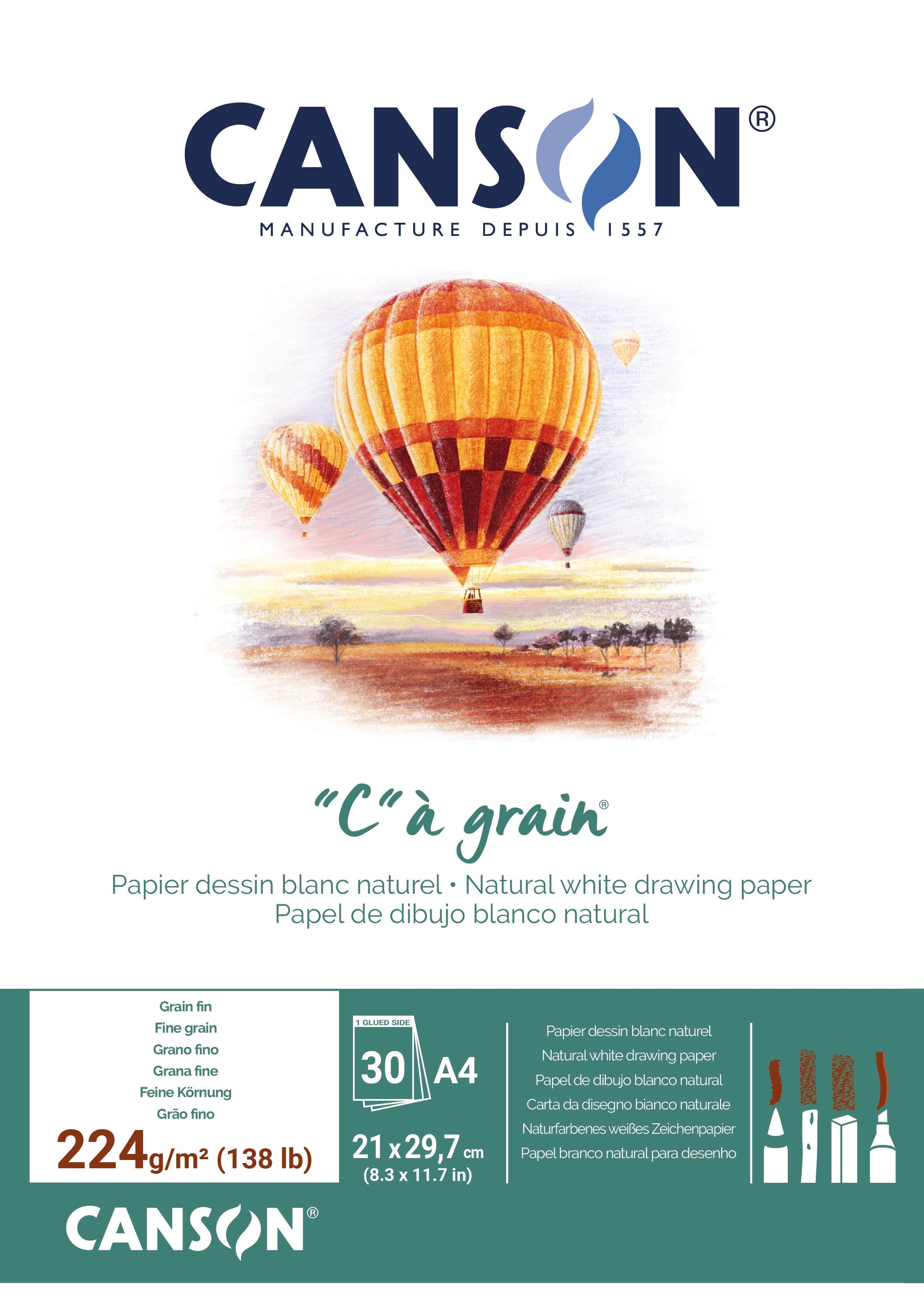 Canson C a Grain Drawing Paper Pads