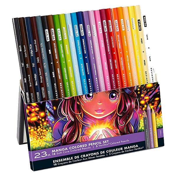 Prismacolor Premier Coloured Pencil Manga Set 23