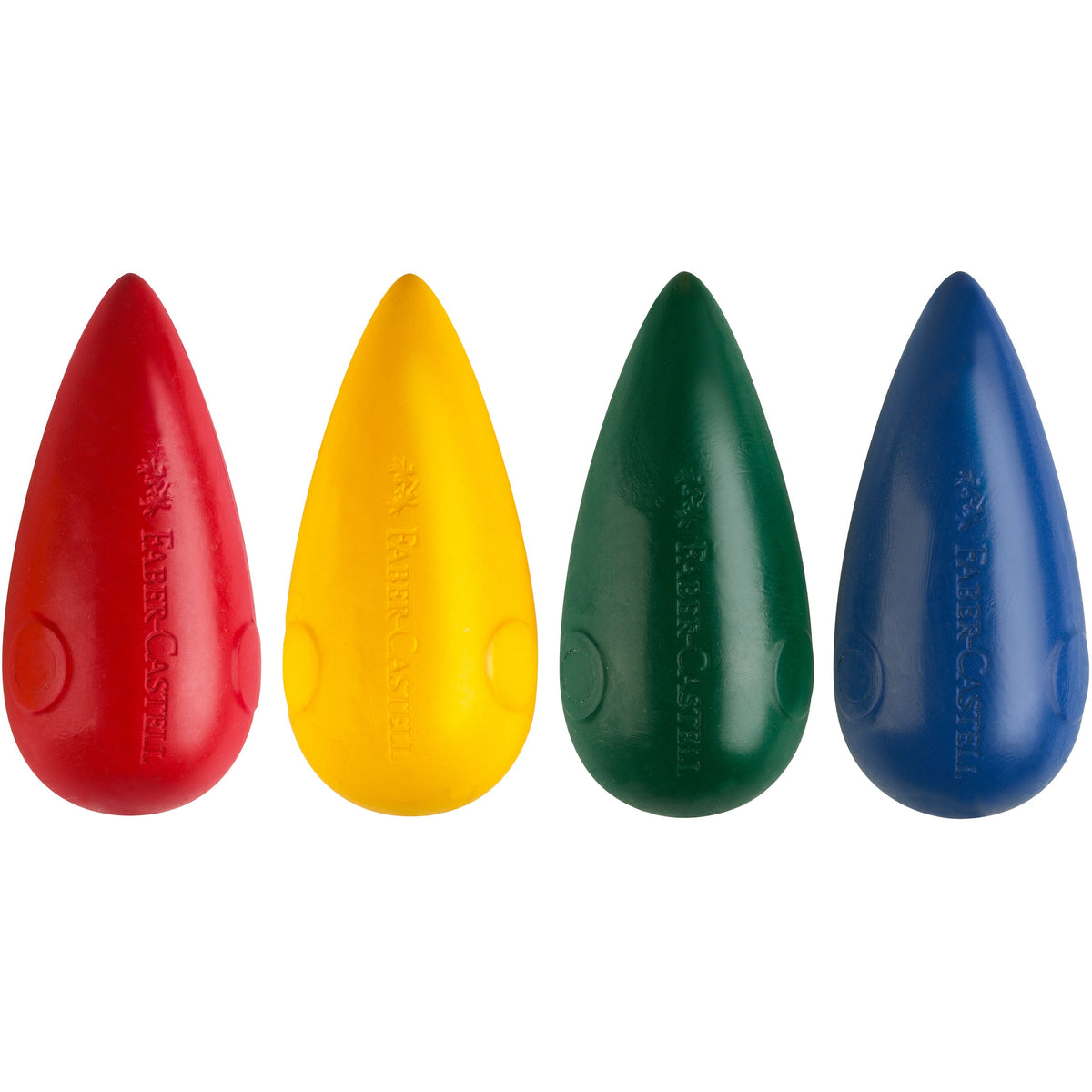 Faber-Castell Little Creatives Easy Grip Bulb Crayon Set 4