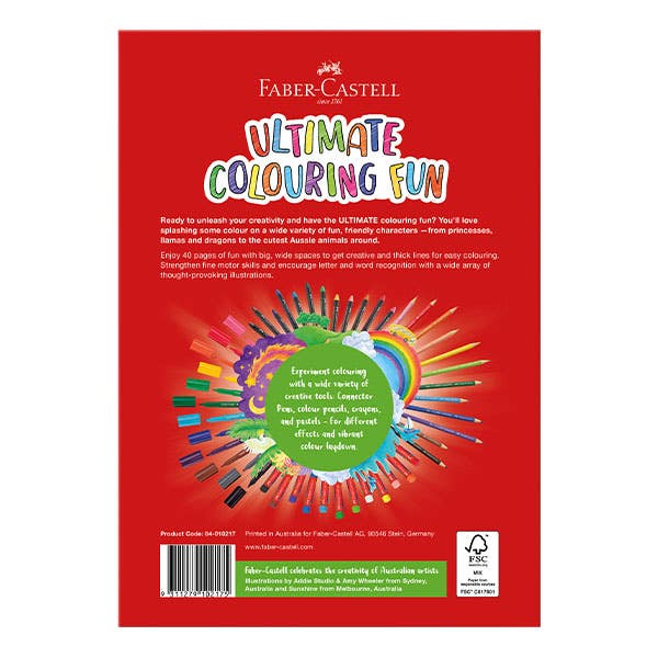 Faber-Castell Ultimate Colouring Fun Book